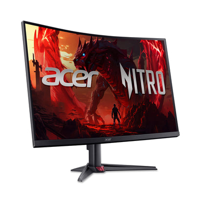 Elevate Your Gaming Experience with the Acer Nitro 31.5" Curved WQHD 180Hz Monitor - Stunning Clarity and Fluid Motion