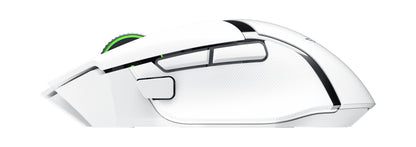 Basilisk V3 X Hyperspeed RBG Optical Bluetooth Gaming Mice, White