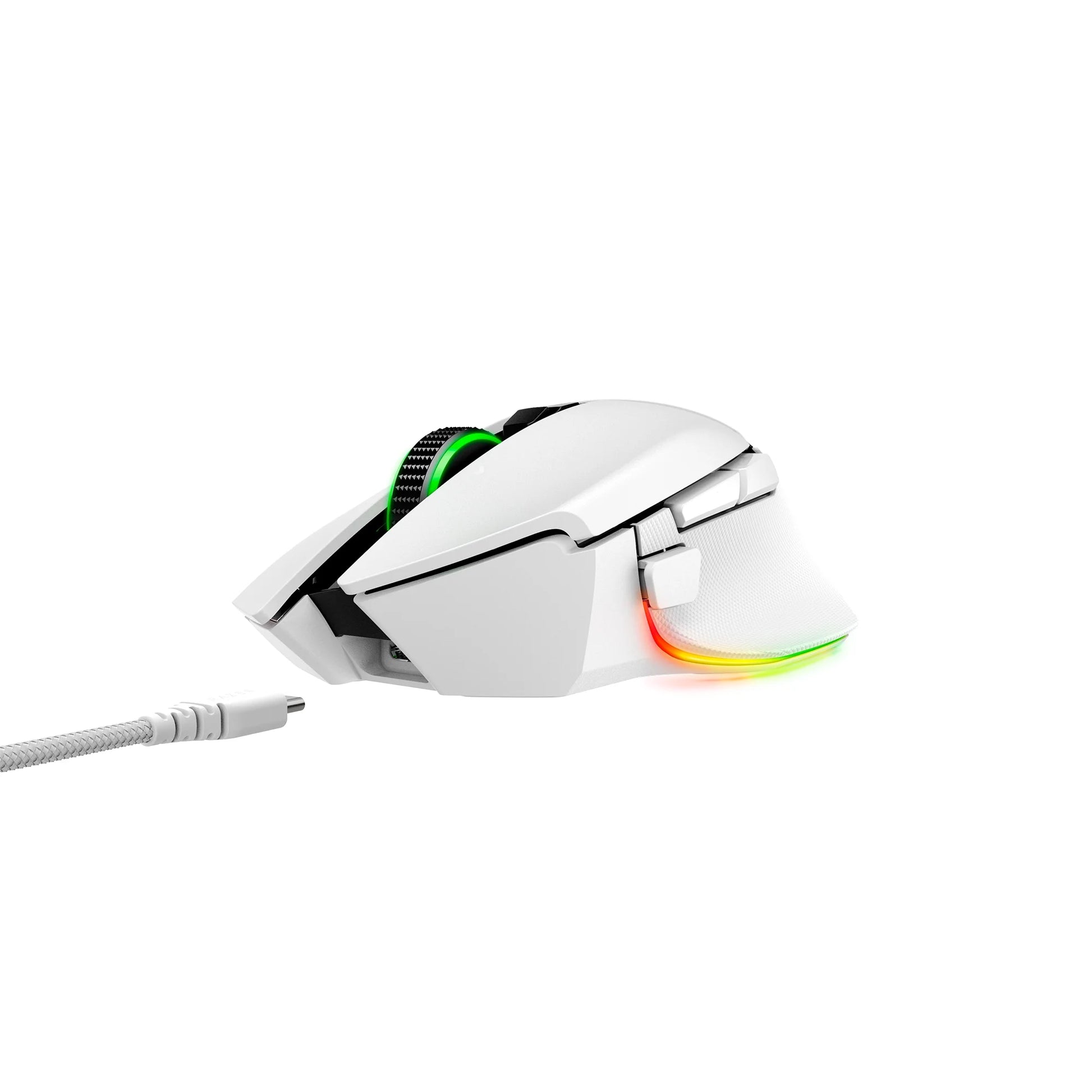 Elevate Your Game with the Razer Basilisk V3 Pro Wireless Gaming Mouse - Unmatched Precision and Customization in White