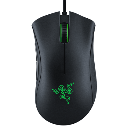 Experience Unmatched Precision with the Razer DeathAdder Essential Wired Optical Gaming Mouse - 5 Buttons, Ergonomic Design, Perfect for Gamers!