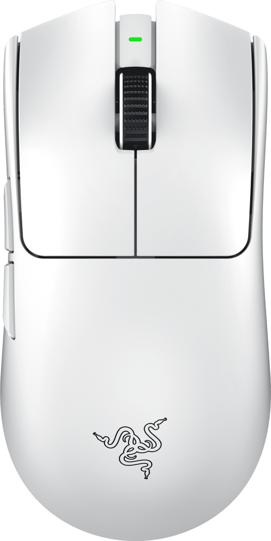 Viper V3 Pro Lightweight USB Wireless Symmetrical Esports Gaming Mouse, 2.4Ghz, 55G, White