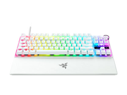 Huntsman V3 Pro Tenkeyless 8Khz Analog Optical Esports PC Keyboard - White Edition